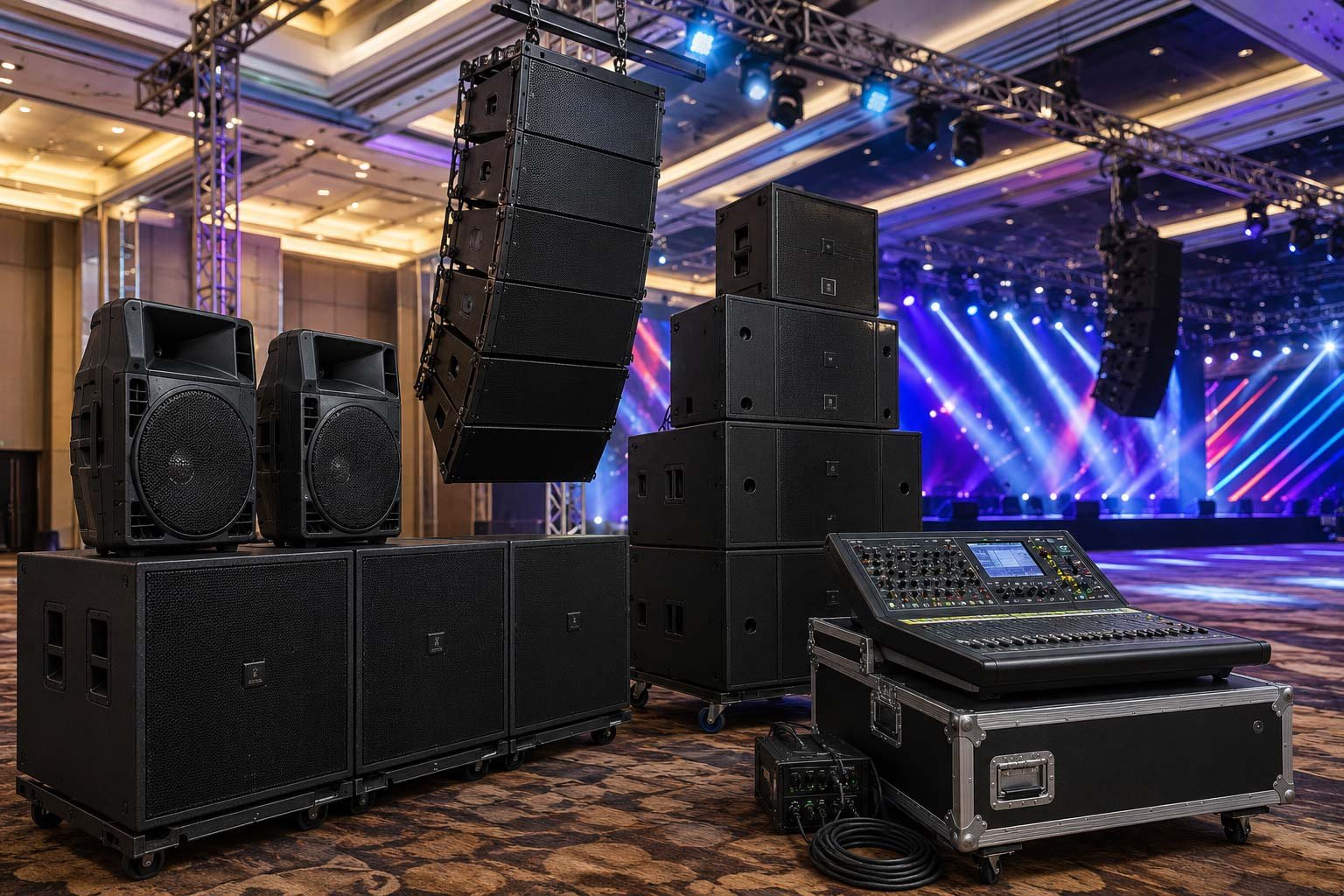 Sound System on Rent in Delhi