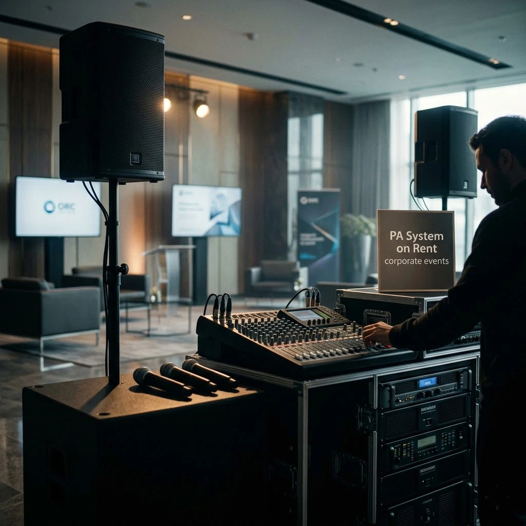 PA System on Rent